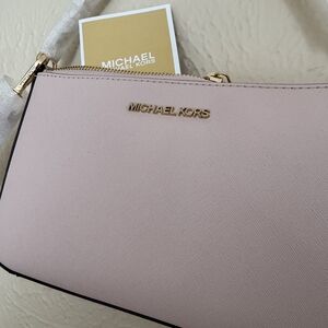 Michael Kors Blush Pink Clutch